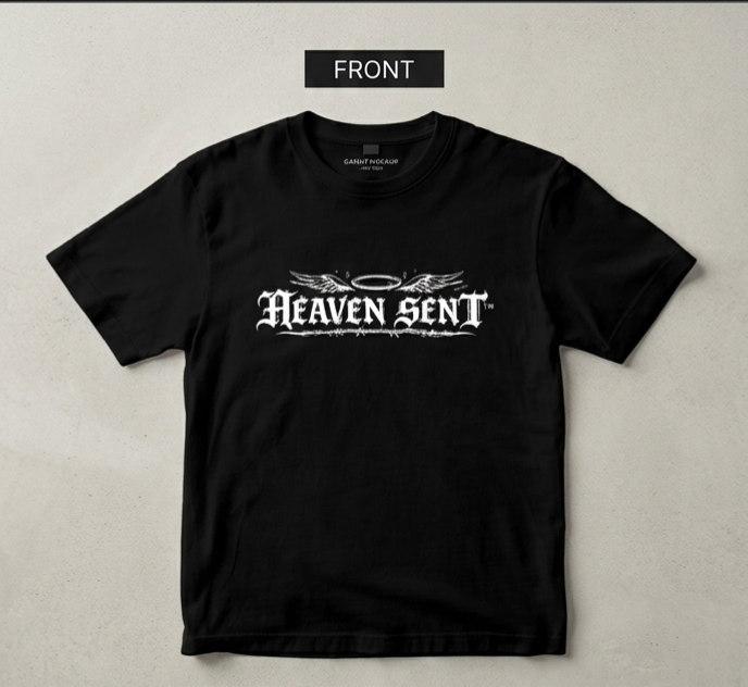 Heaven Sent T-Shirt — Floral Snake Graphic Men’s Box Tee
