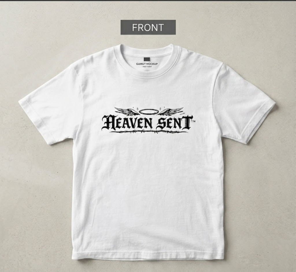 Heaven Sent T-Shirt — Floral Snake Graphic Men’s Box Tee
