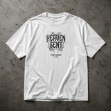 Heaven Sent Skull Tee — Gothic Oversized Men's Graphic Shirt
