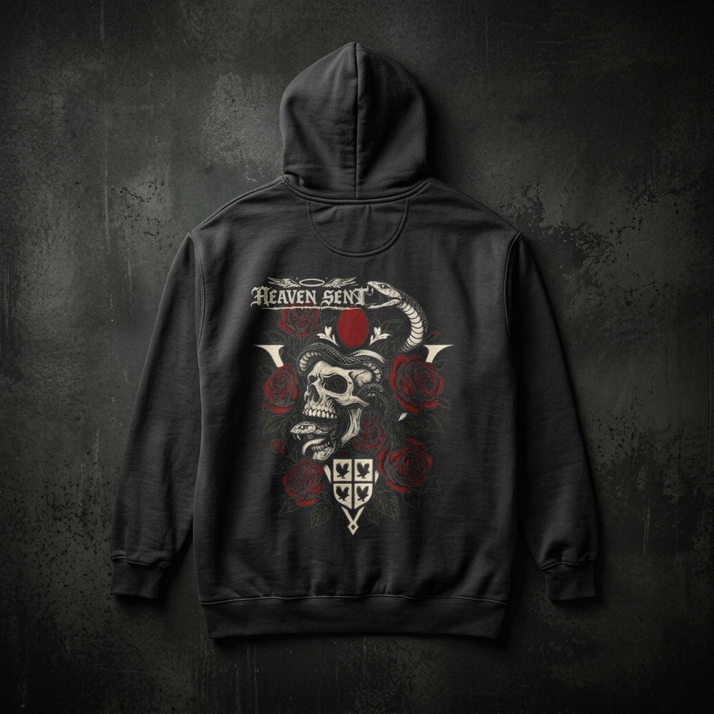 Heaven sent™ Hoodie Celestial Occult Graphic Pullover