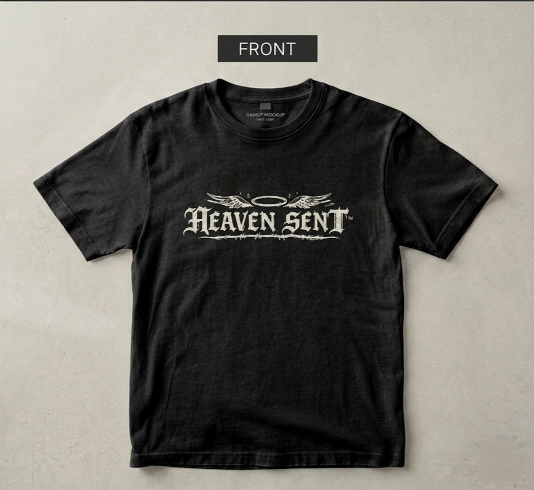 Heaven Sent T-Shirt — Floral Snake Graphic Men’s Box Tee